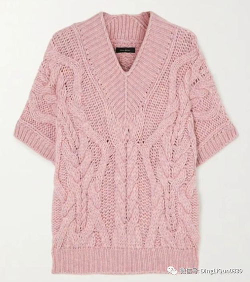 針織作品 粉色調(diào)中時(shí)尚的春季針織品