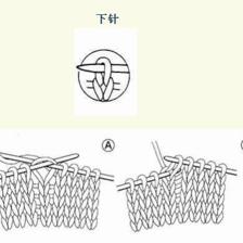 針織中的下針編織技法